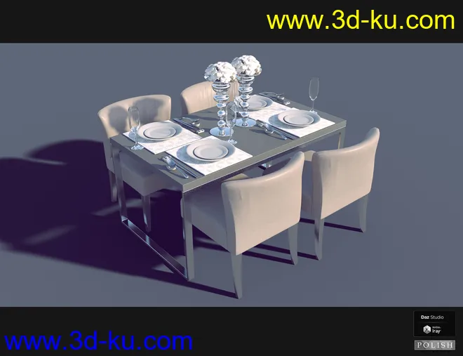 Interior Furniture 03模型的图片6