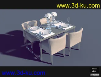 3D打印模型Interior Furniture 03的图片