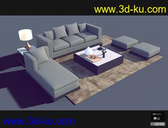 3D打印模型Interior Furniture 03的图片