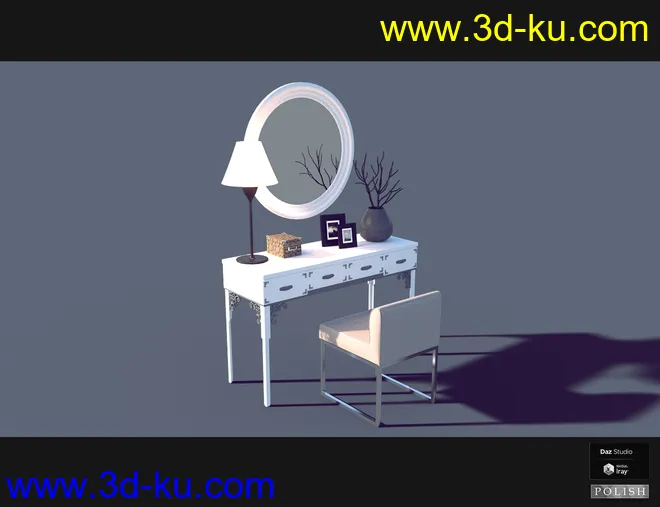 Interior Furniture 03模型的图片12