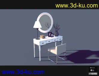 3D打印模型Interior Furniture 03的图片