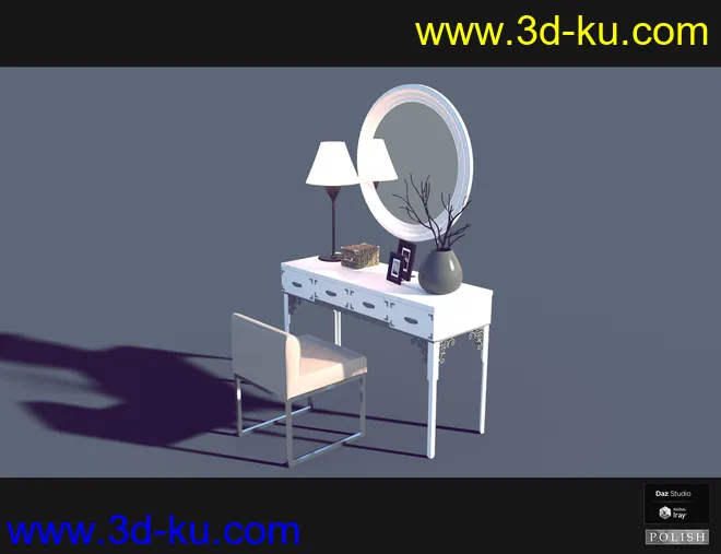 Interior Furniture 03模型的图片13