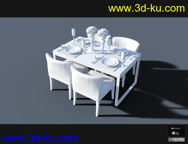 Interior Furniture 03模型的图片16