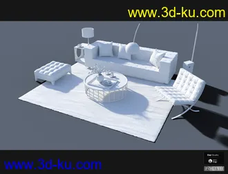 3D打印模型Interior Furniture 03的图片