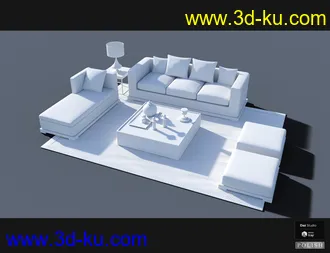 3D打印模型Interior Furniture 03的图片