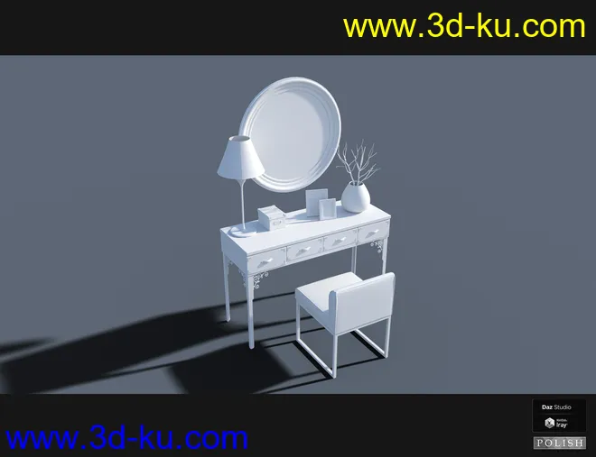 Interior Furniture 03模型的图片19