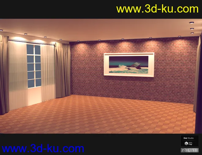 Interior Vignette 01模型的图片5