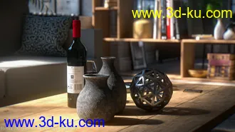 3D打印模型iRadiance HDR Resources - Country Pasture的图片