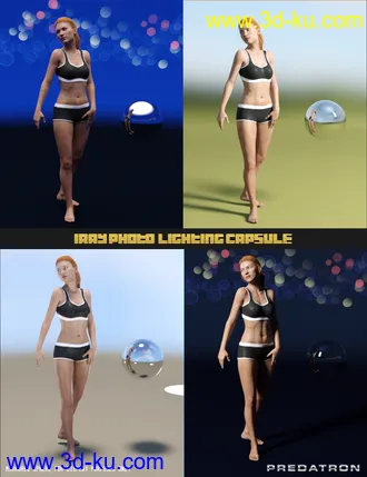 3D打印模型Iray Photo Lighting Capsule的图片