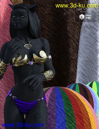 3D打印模型Iray Skintastic Shaders Fur的图片