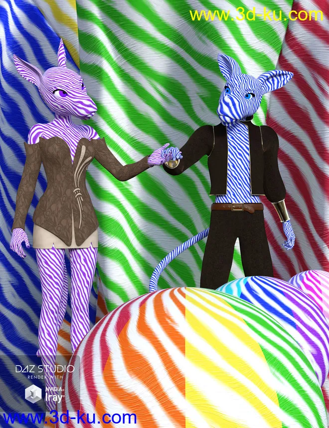 Iray Skintastic Shaders Fur模型的图片7