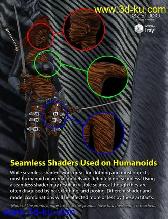 3D打印模型Iray Skintastic Shaders Fur的图片
