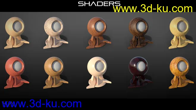 Iray WoodWorx Shaders模型的图片7