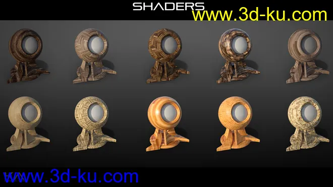 Iray WoodWorx Shaders模型的图片8