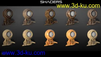 3D打印模型Iray WoodWorx Shaders的图片