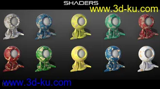 3D打印模型Iray WoodWorx Shaders的图片