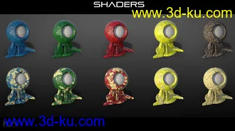 3D打印模型Iray WoodWorx Shaders的图片