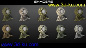 3D打印模型Iray WoodWorx Shaders的图片