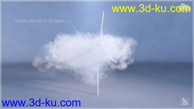 iREAL Animated Clouds模型的图片2