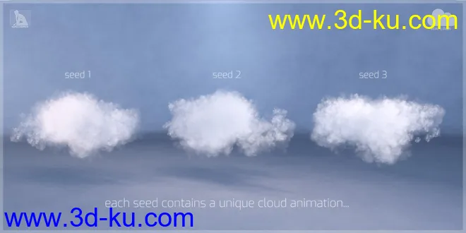 iREAL Animated Clouds模型的图片4