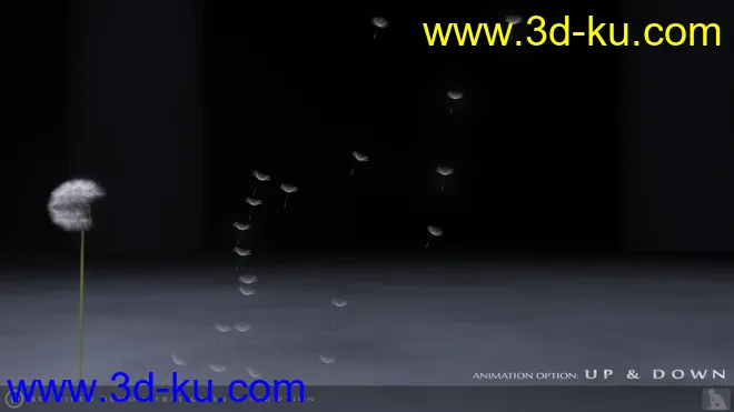 iREAL Animated Dandelion模型的图片5