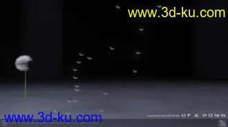 3D打印模型iREAL Animated Dandelion的图片
