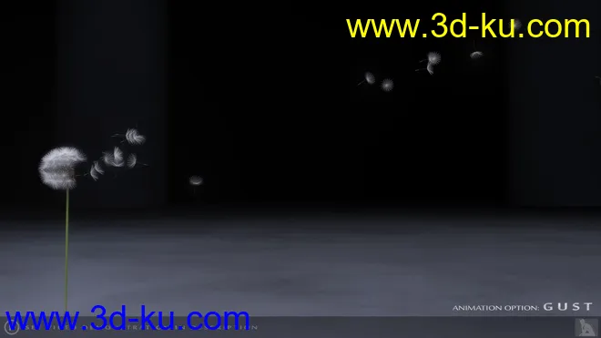 iREAL Animated Dandelion模型的图片6