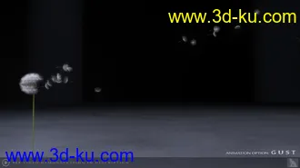 3D打印模型iREAL Animated Dandelion的图片
