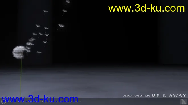 iREAL Animated Dandelion模型的图片7