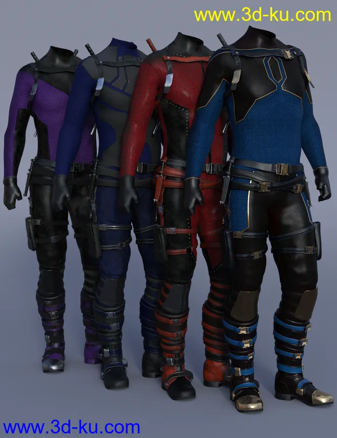 Iron Wasp Outfit Textures模型的图片1