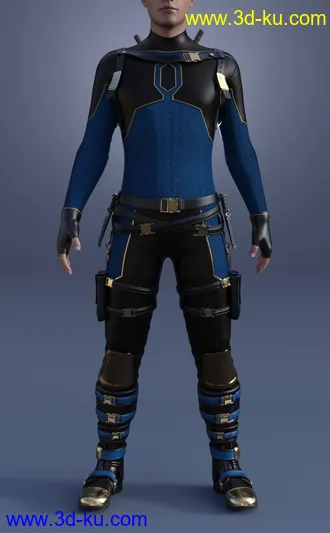 3D打印模型Iron Wasp Outfit Textures的图片
