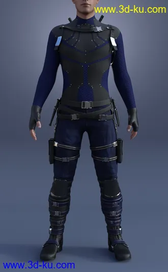3D打印模型Iron Wasp Outfit Textures的图片