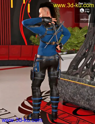 3D打印模型Iron Wasp Outfit Textures的图片