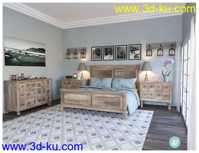 iV Summer Dreams Bedroom模型的图片2