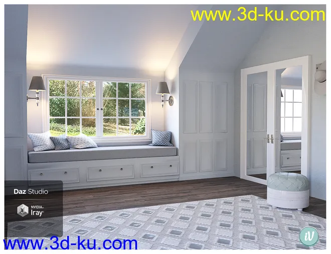 iV Summer Dreams Bedroom模型的图片9