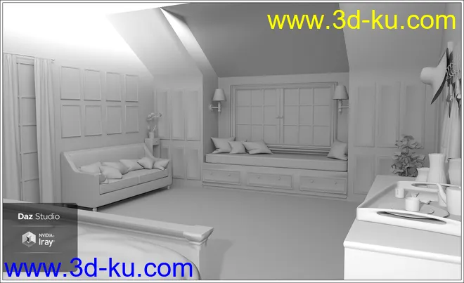 iV Summer Dreams Bedroom模型的图片14
