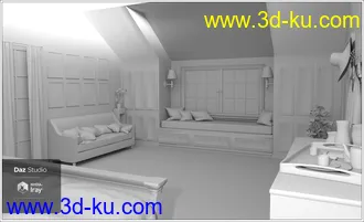 3D打印模型iV Summer Dreams Bedroom的图片