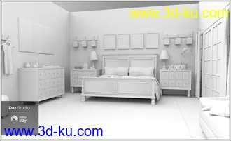 3D打印模型iV Summer Dreams Bedroom的图片