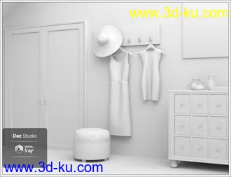 3D打印模型iV Summer Dreams Bedroom的图片