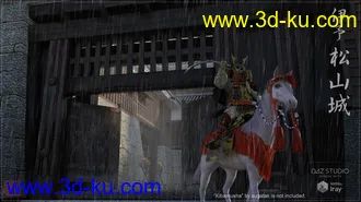 3D打印模型Iyo Matsuyama Castle New Version的图片