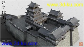 3D打印模型Iyo Matsuyama Castle New Version的图片