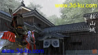 3D打印模型Iyo Matsuyama Castle New Version的图片