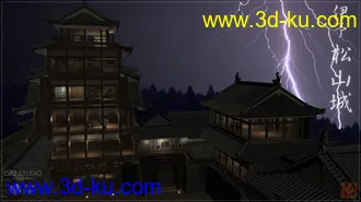 3D打印模型Iyo Matsuyama Castle New Version的图片