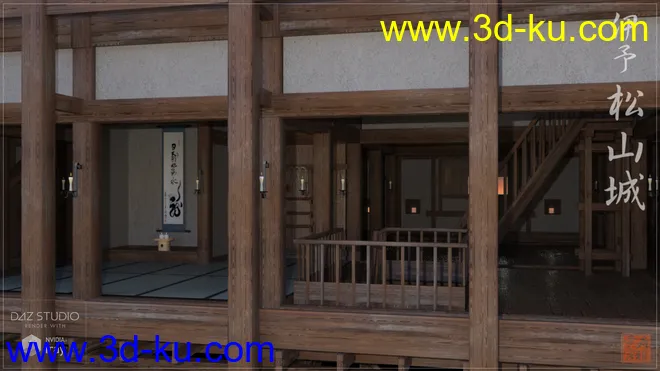 Iyo Matsuyama Castle New Version模型的图片7