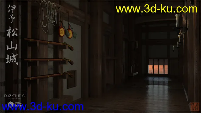 Iyo Matsuyama Castle New Version模型的图片9