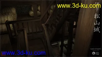 3D打印模型Iyo Matsuyama Castle New Version的图片