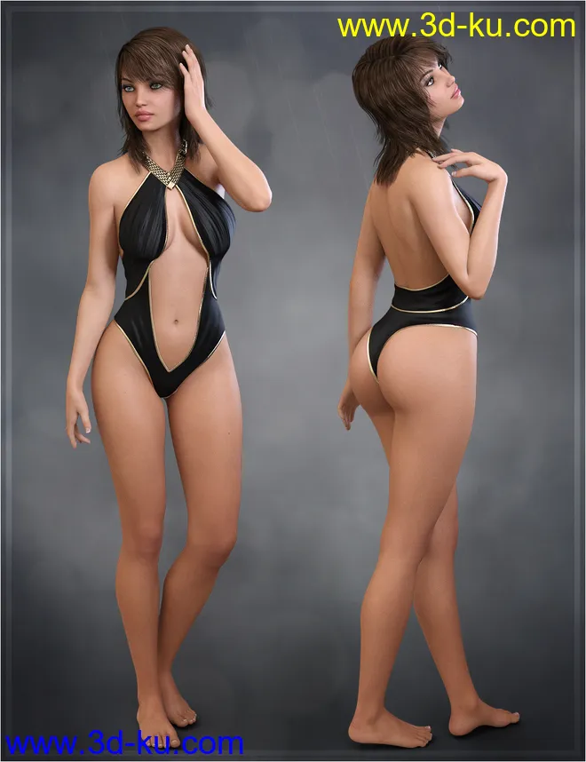 Jayda for Genesis 3 Female(s)模型的图片4