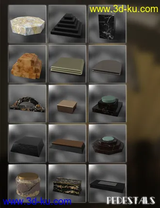 3D打印模型Jepe's Art Deco Statuettes for Victoria 8的图片