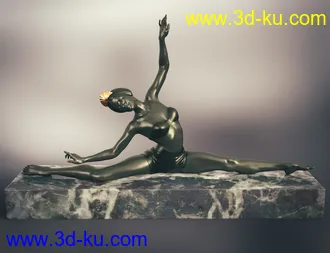 3D打印模型Jepe's Art Deco Statuettes II for Victoria 8的图片