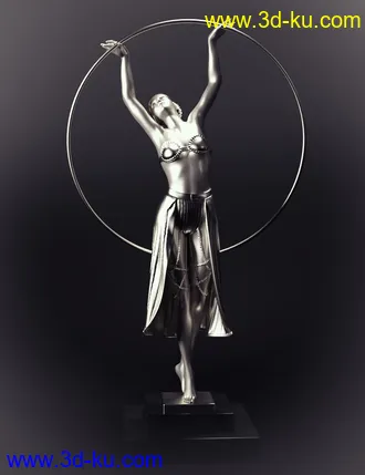3D打印模型Jepe's Art Deco Statuettes II for Victoria 8的图片
